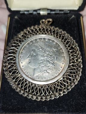 1886 Morgan Dollar Pendant